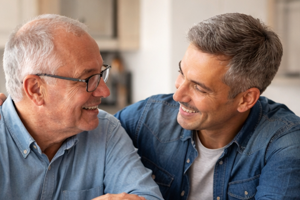 talking to a parent about home care