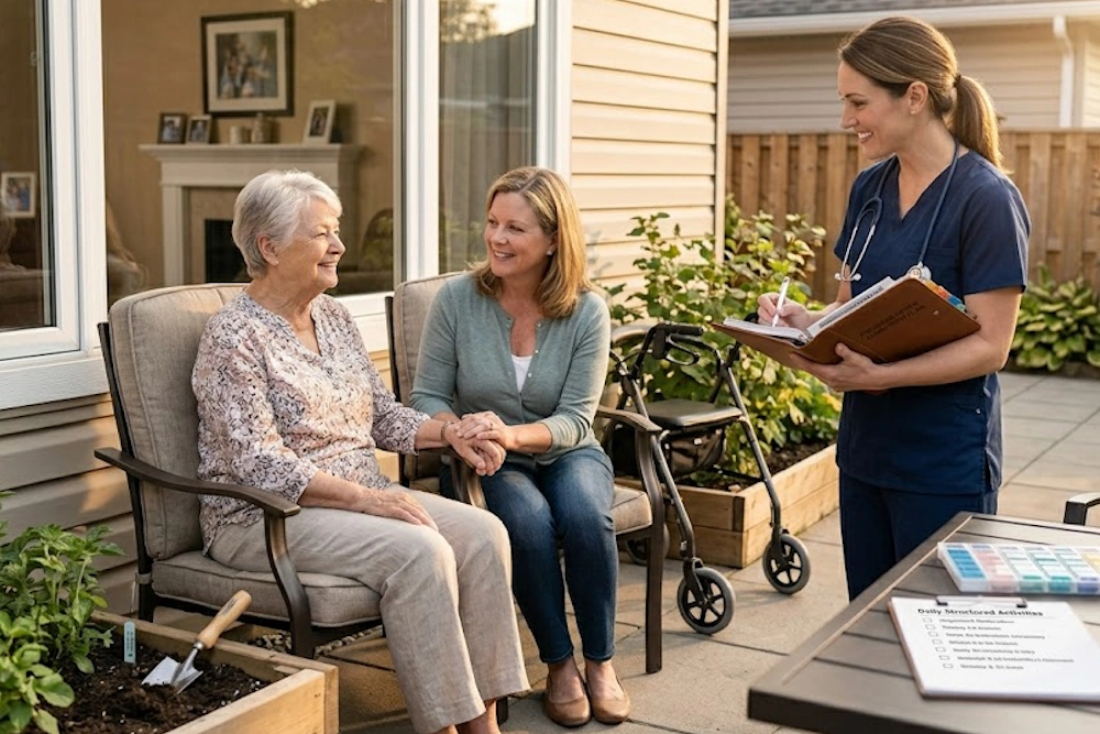 Care Management for Better Home Care Benefits discussing the pros of case management with the client